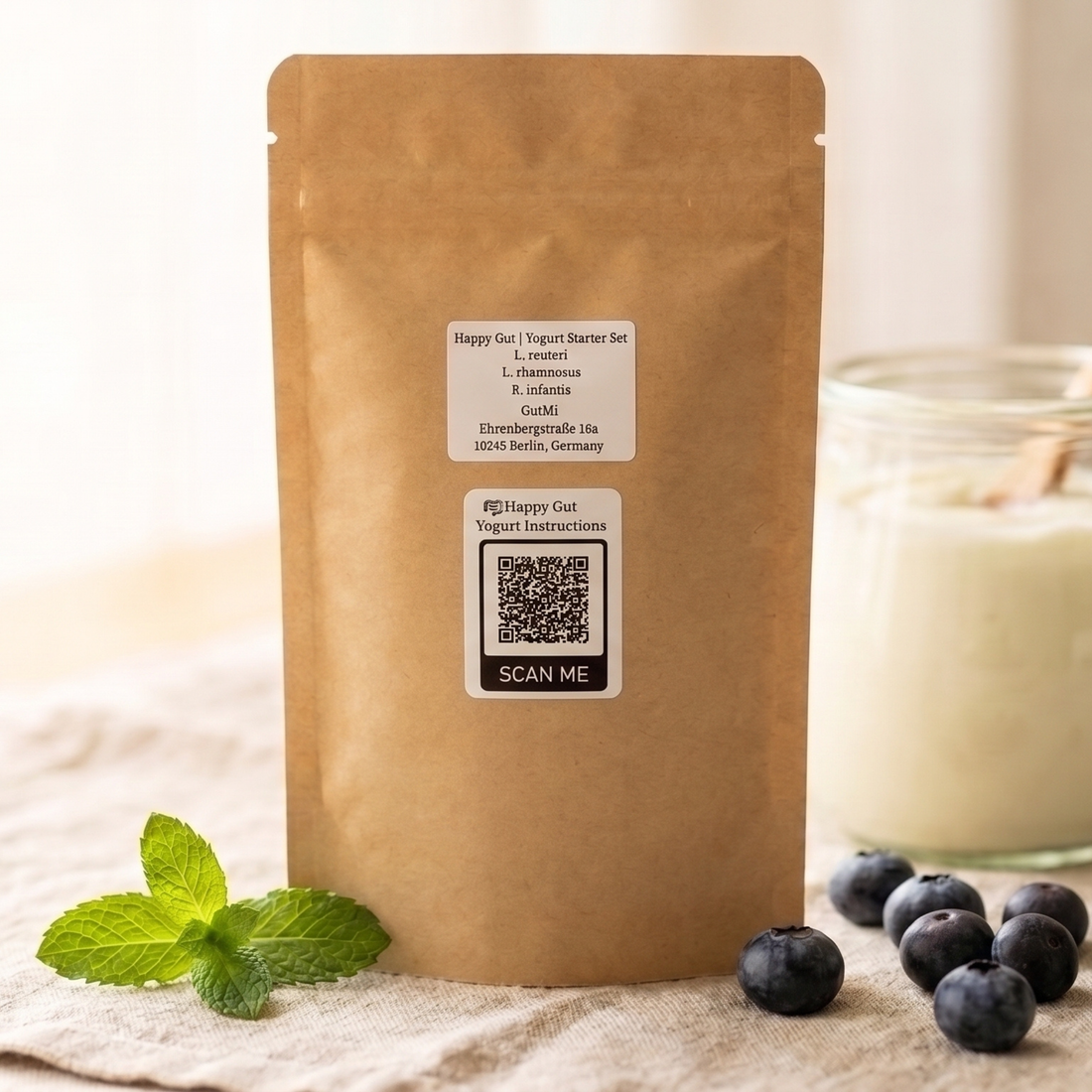 How to Rebuild Your Microbiome with Lost Species – Homemade Yogurt with L. reuteri, L. rhamnosus and B. infantis