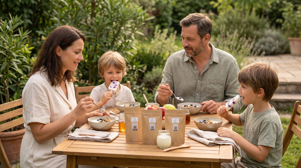 L. reuteri + 6 andere stammen (7 in totaal) | Bevat alle verdwenen soorten | 3 yoghurtstartersets | Starterpakket | Starterculturen | 9 yoghurtstarters