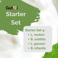 L. reuteri + B. subtilis + L. gasseri + B. infantis | Yoghurt Starter Set | SIBO Stable | Starter Cultures | Set van 3