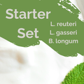 L. reuteri + L. gasseri + B. longum | Yoghurt Starter Set | Licht Darm | Starterculturen | Verpakking van 3